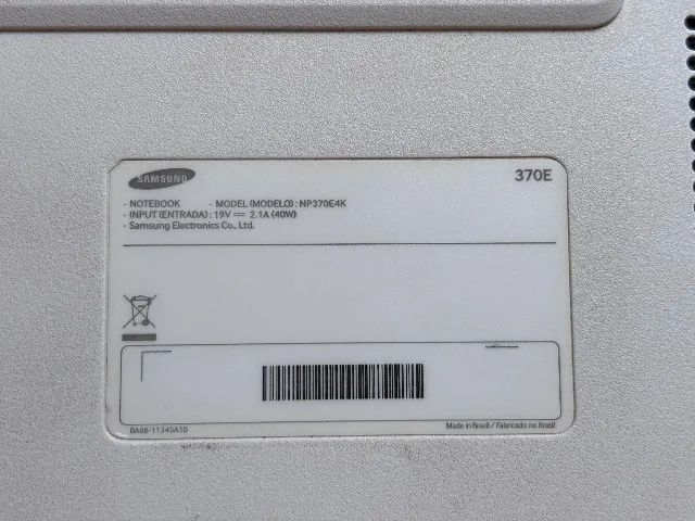 Notebook Samsung NP370E4K - Foto 4