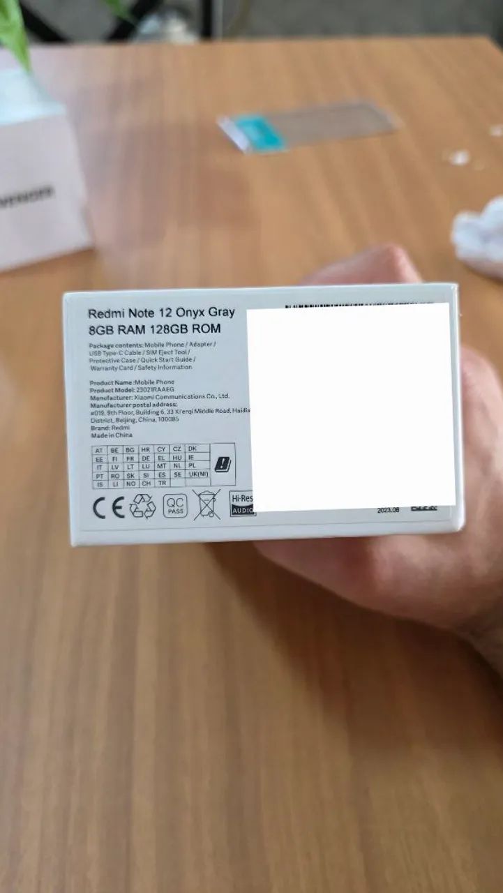 Redmi Note 12 Onvx Gray 8GB RAM 128GB - Foto 3