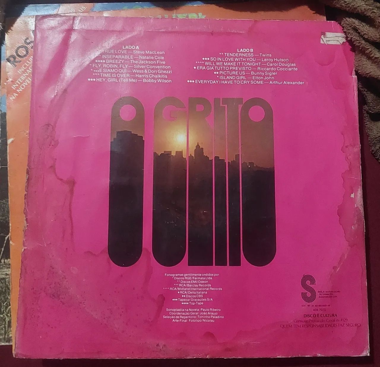 Lp novela - O Grito 1975 - Foto 2