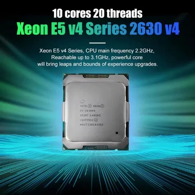 Processador Intel Xeon E5 2630 V4 2,2 GHz 10 Cores & 20 Threads LGA 2011-3 - Foto 2