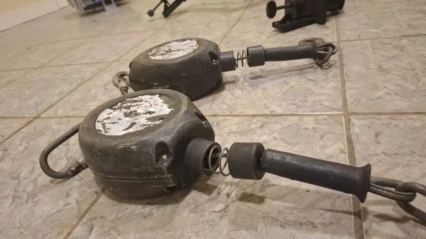 Trava Queda Retrátil Para Trabalho Em Altura Preto (Usado) - Foto 4