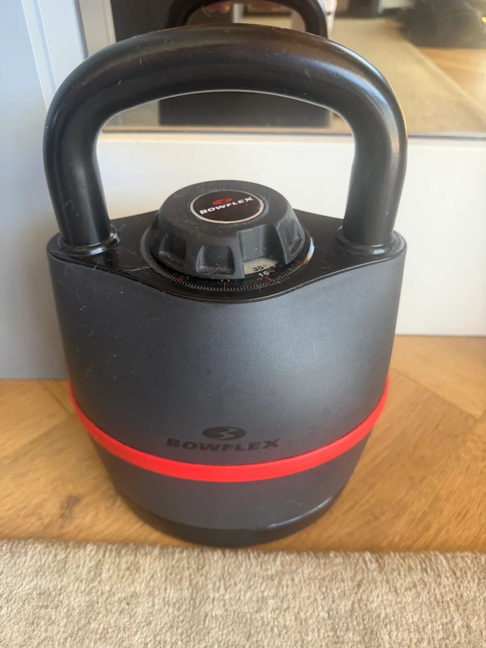 Kettlebell Ajustável Bowflex SelectTech  até 18kg Original - Academia Premium