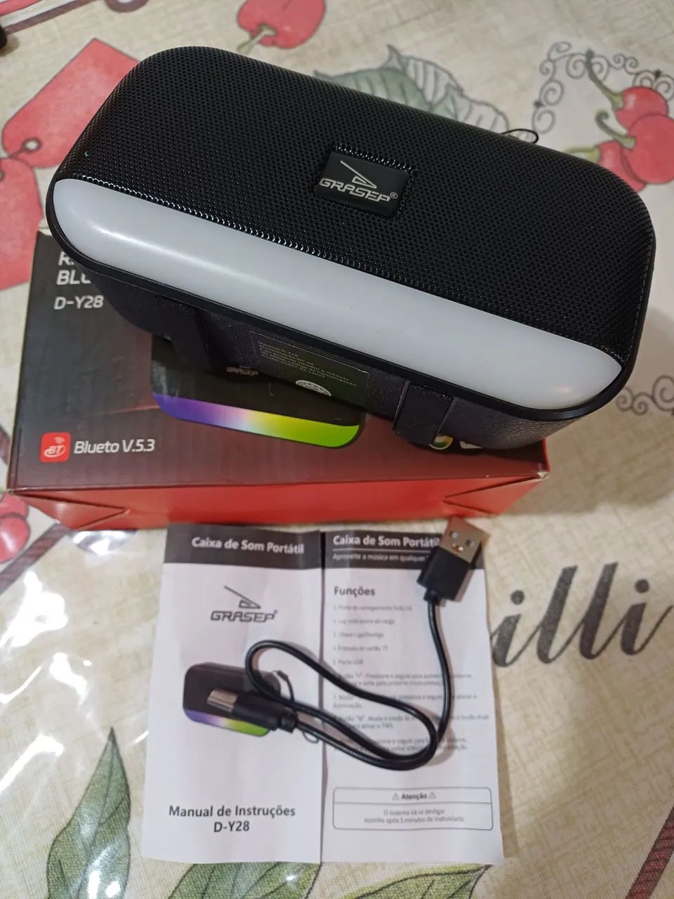 Rádio portátil Bluetooth D-Y28