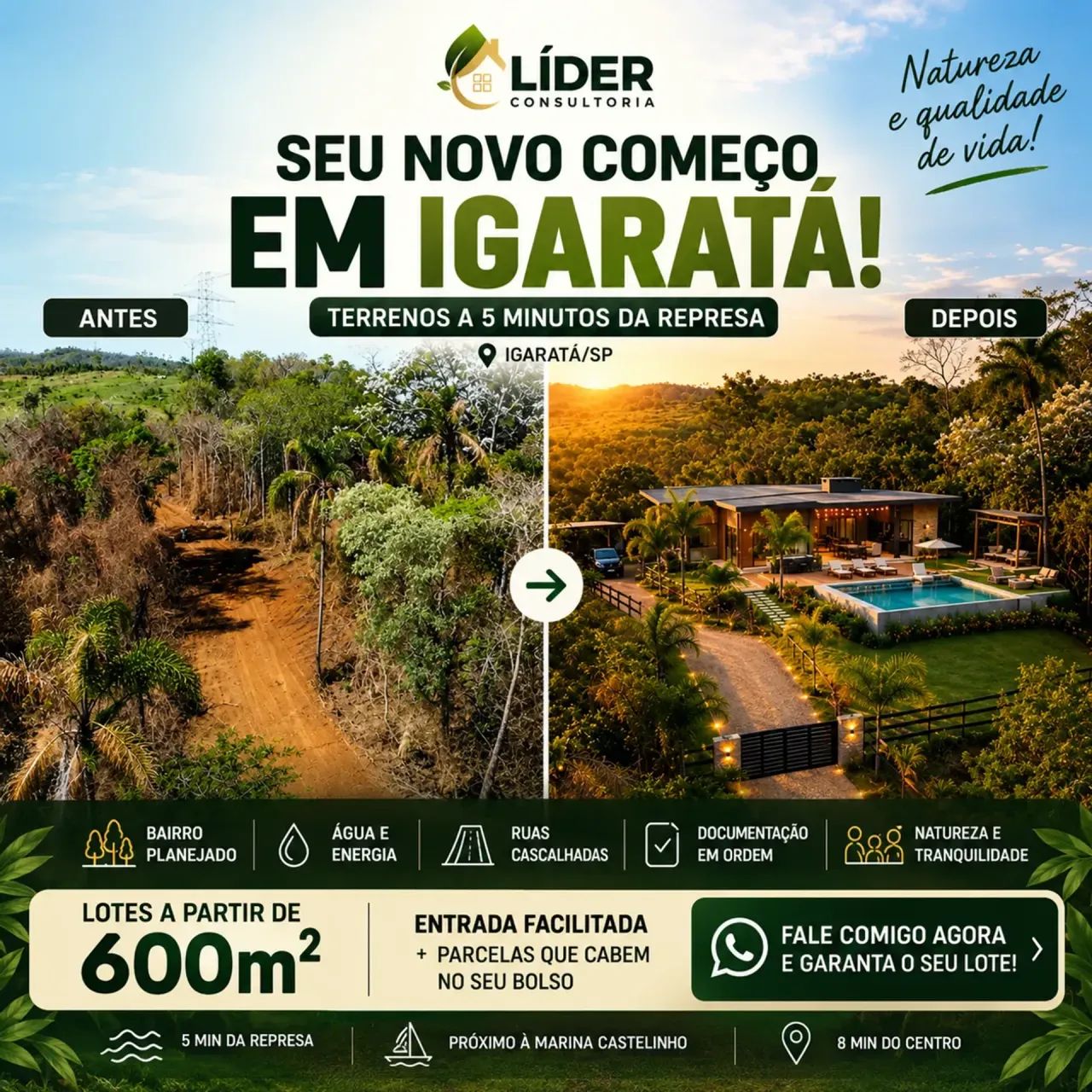 TERRENOS PARA CONSTRUIR EM IGARATÁ SP!!