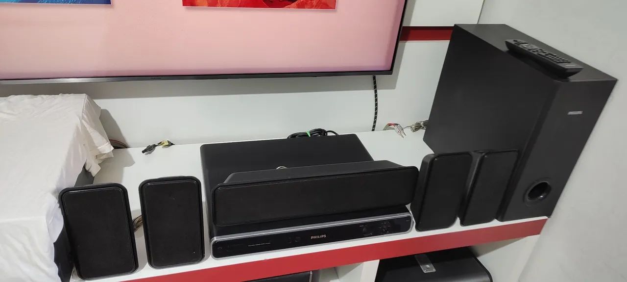 Home Theater Philips completo 