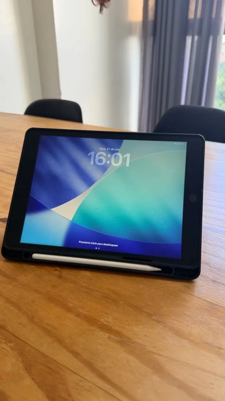 iPad 9ª Geração 64GB Preto + Caneta e Acessórios - Foto 2