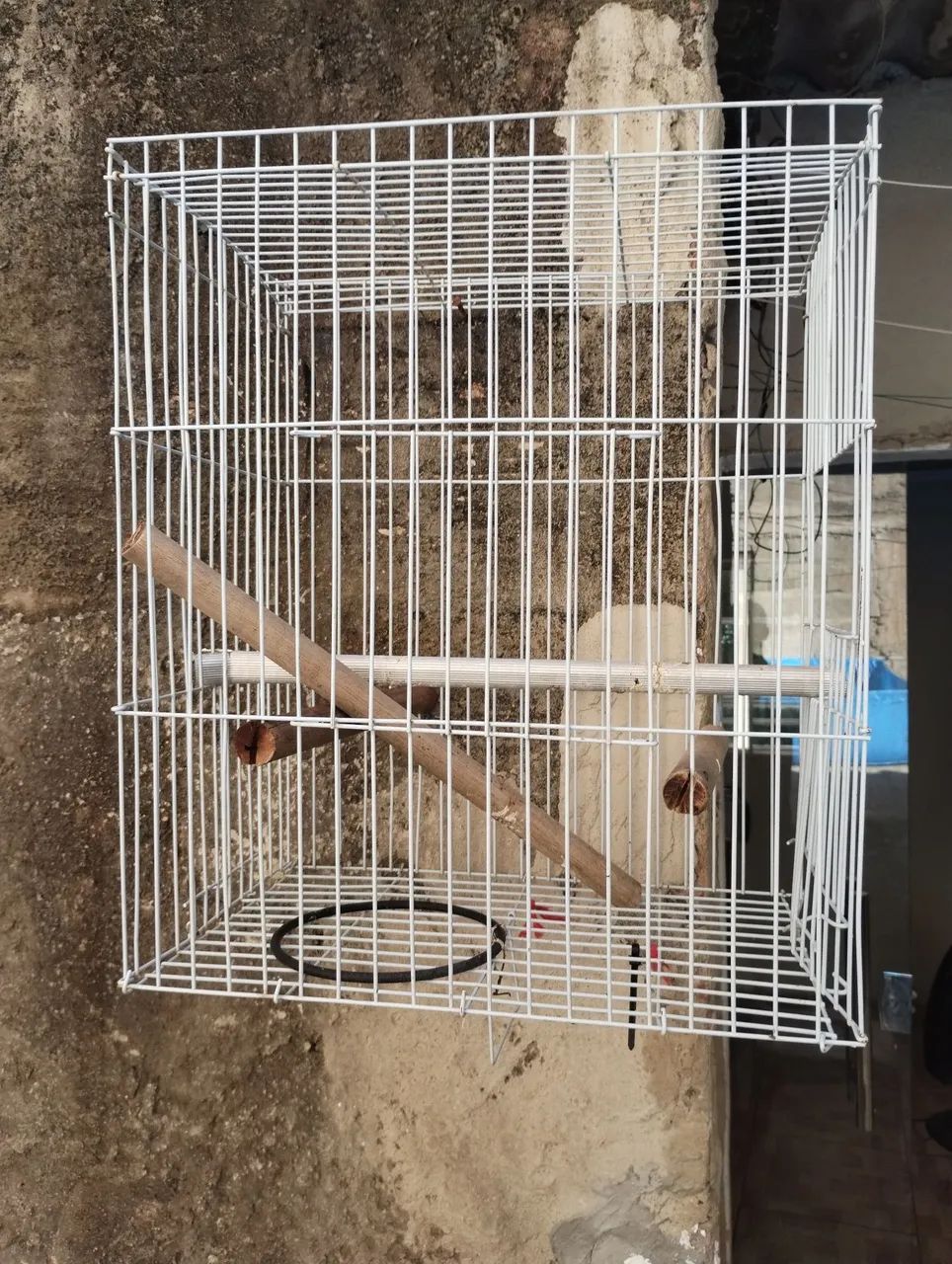 Gaiola pouco tempo de uso