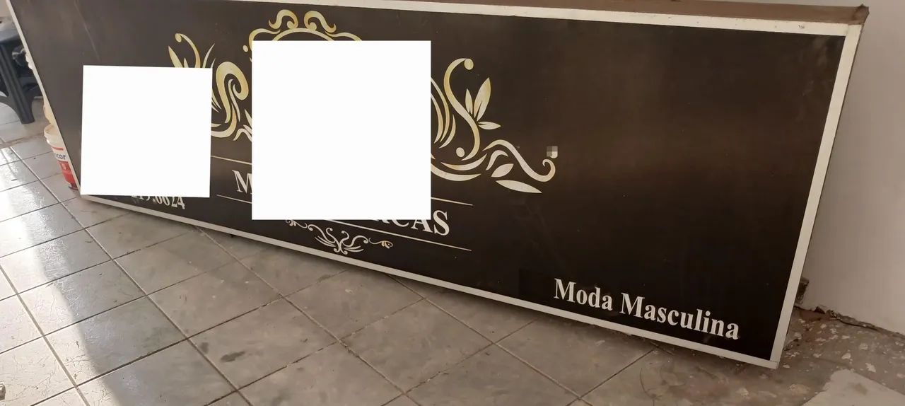Vendo placa para comércio 