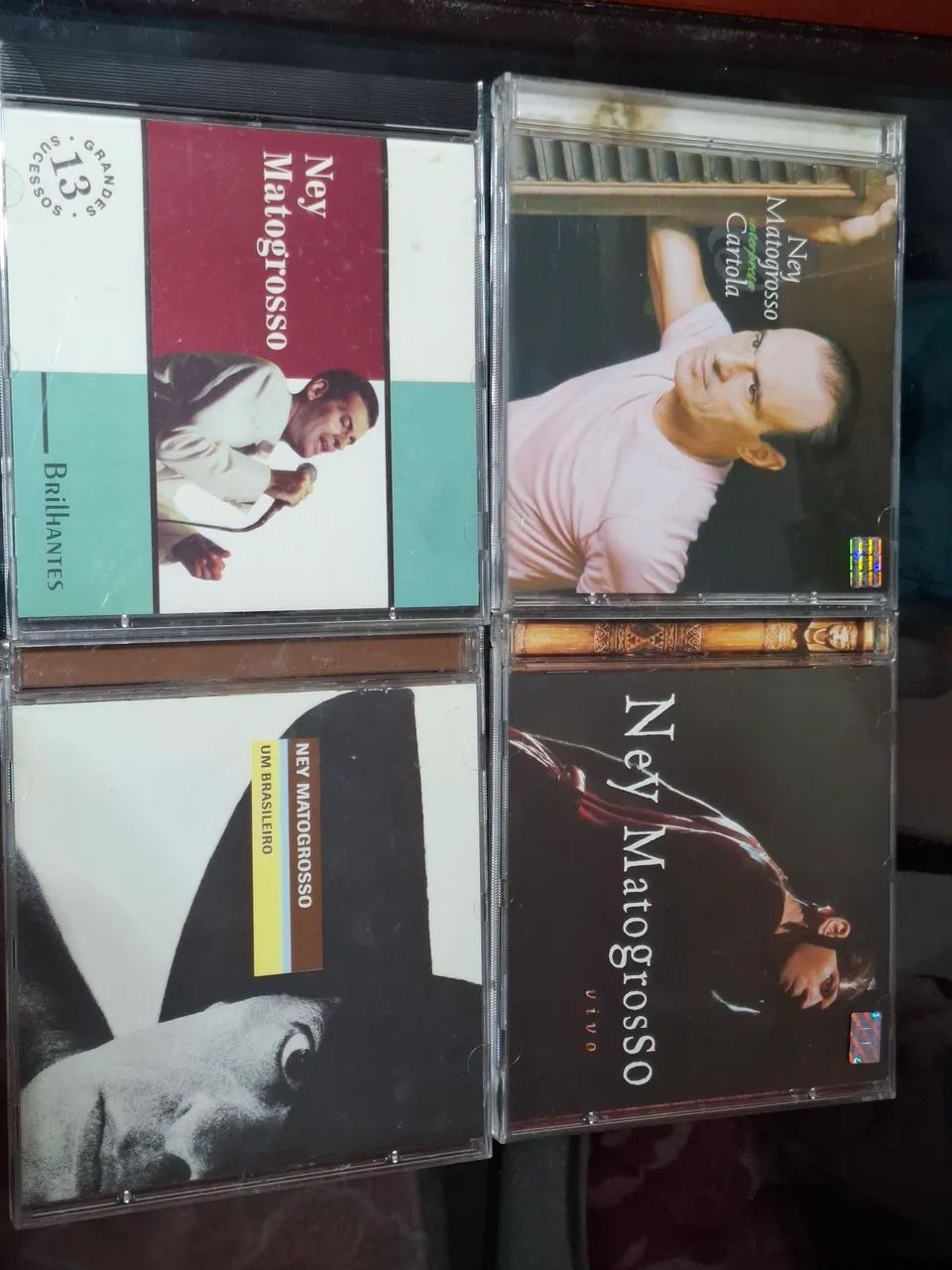 CDs de colecionador Ney Matogrosso. São 4 cds 