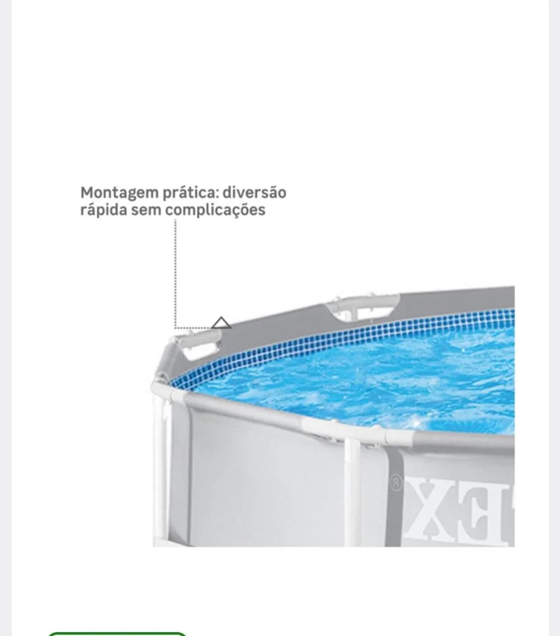 Piscina Intex 6.503 litros  - Foto 5