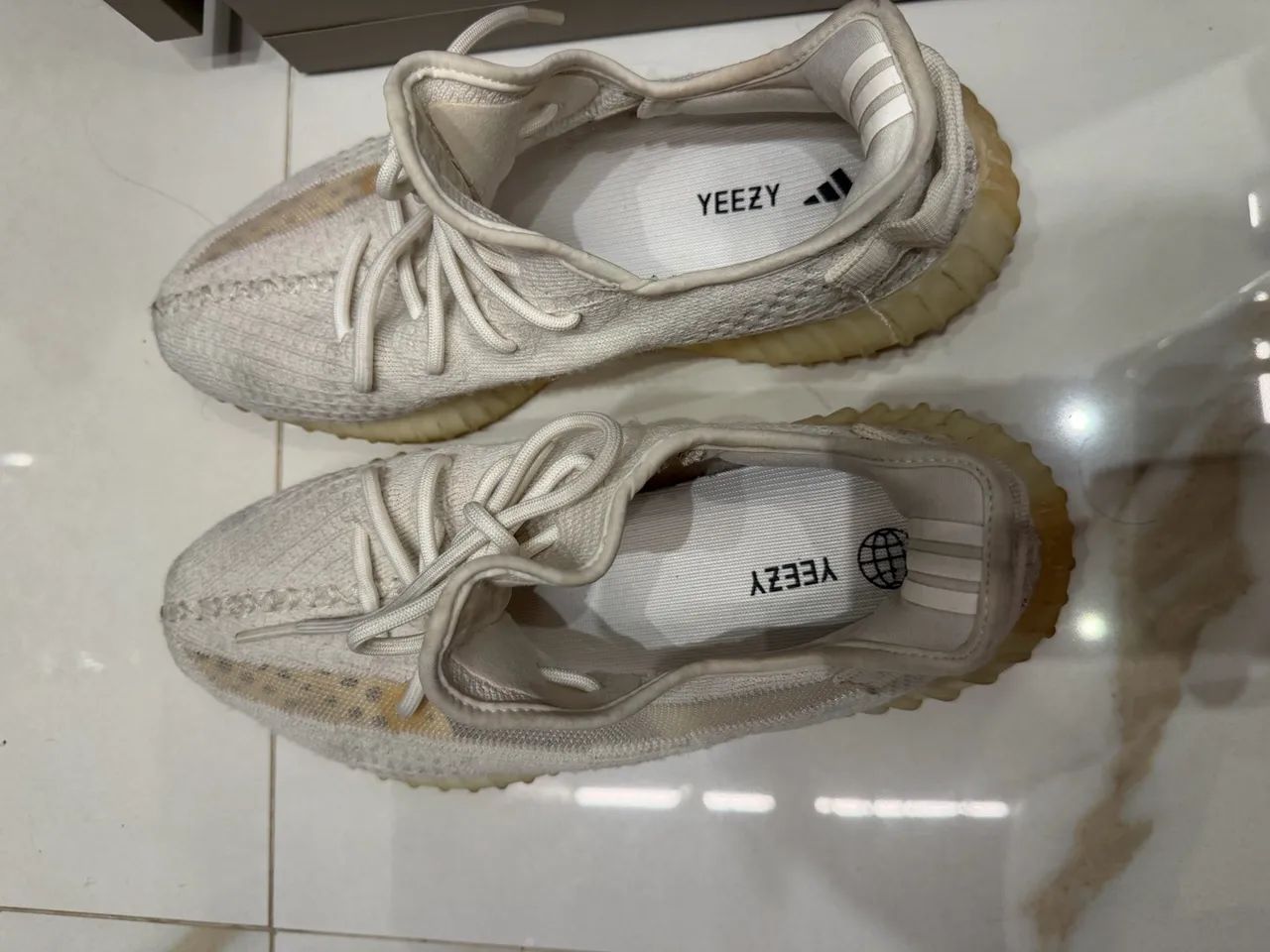 Yeezy 350 Bone - Foto 3