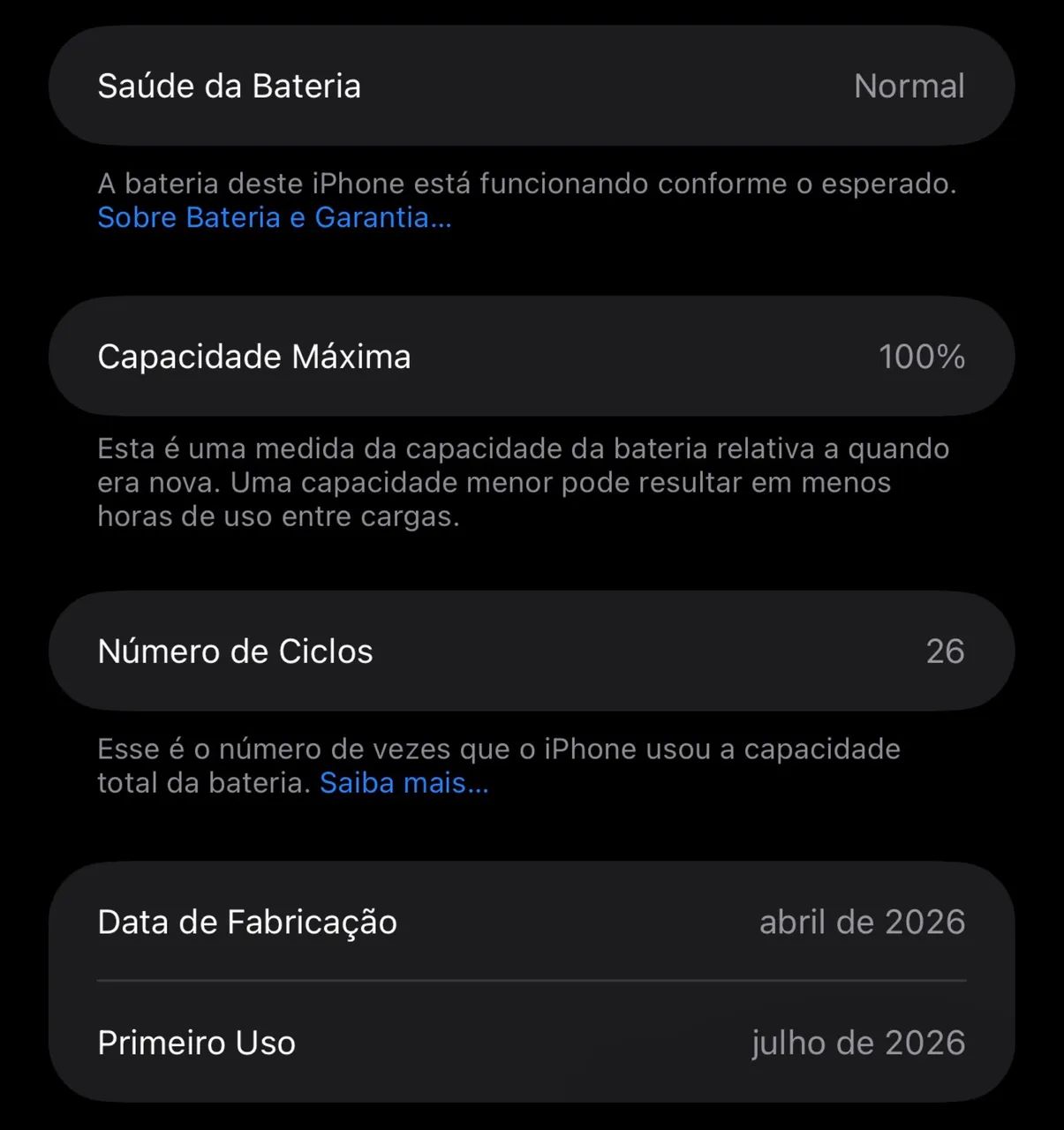 iPhone 17 pro max 1 mês de uso - Foto 2
