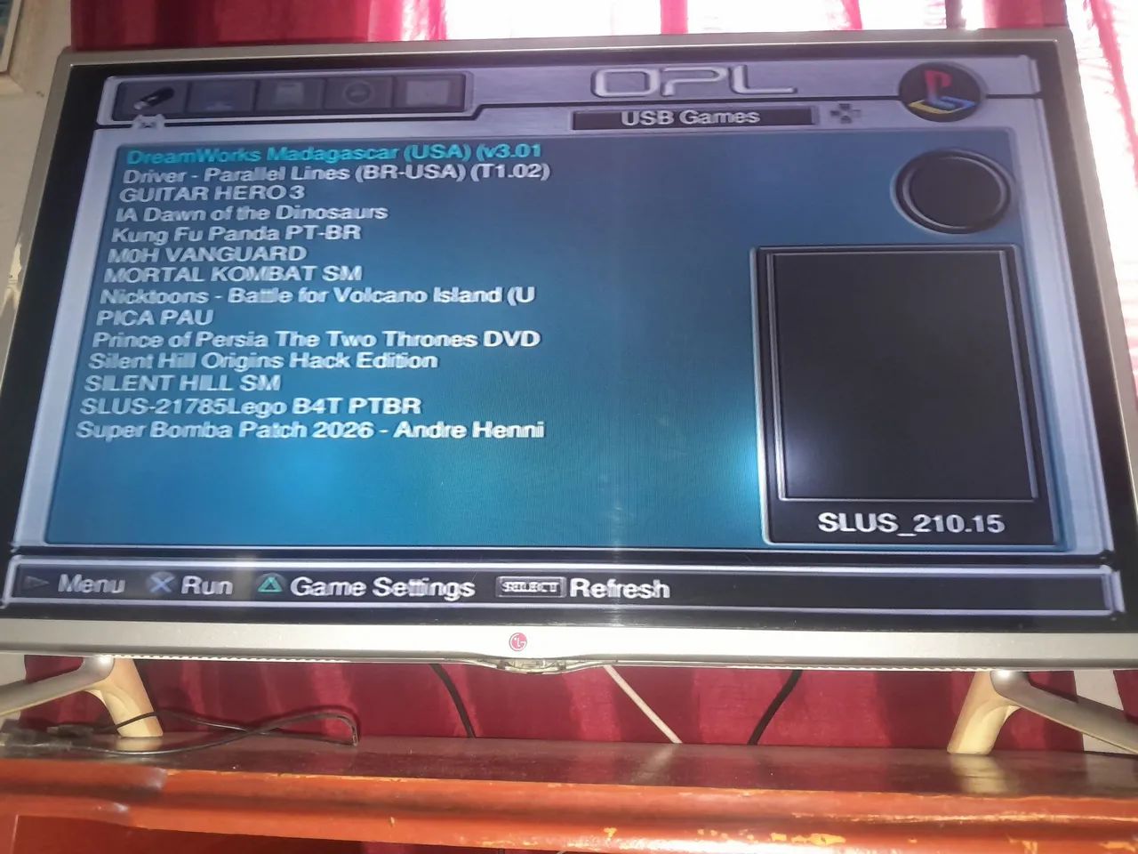 Ps2 prata com 2 controles  - Foto 2
