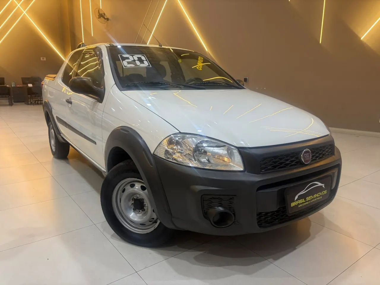 Fiat Strada Working Hard 1.4 Fire Flex 8V CD 2020 - Foto 2