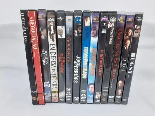 DVD´s HOMENS DE HONRA e OUTROS