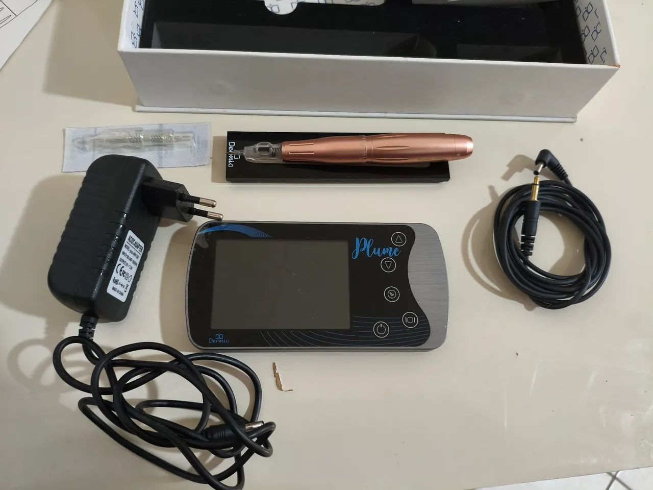 Kit Dermógrafo Micropigmentação Plume Rose - Foto 5