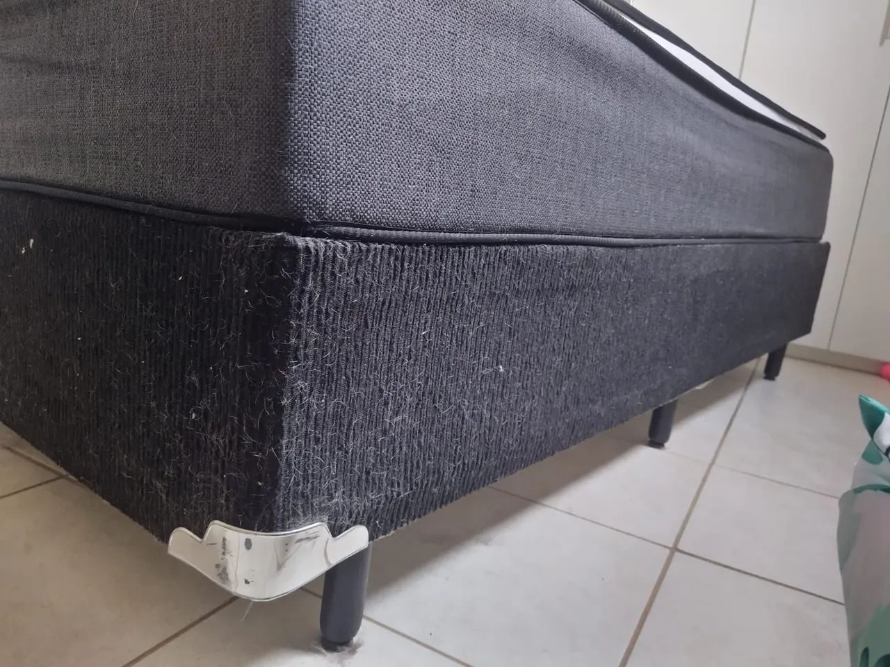 Cama box casal + colchão + cabeceira - Foto 2