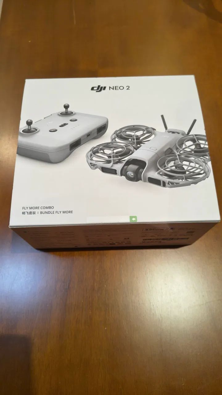 Drone DJI Neo 2 combo, novo lacrado
