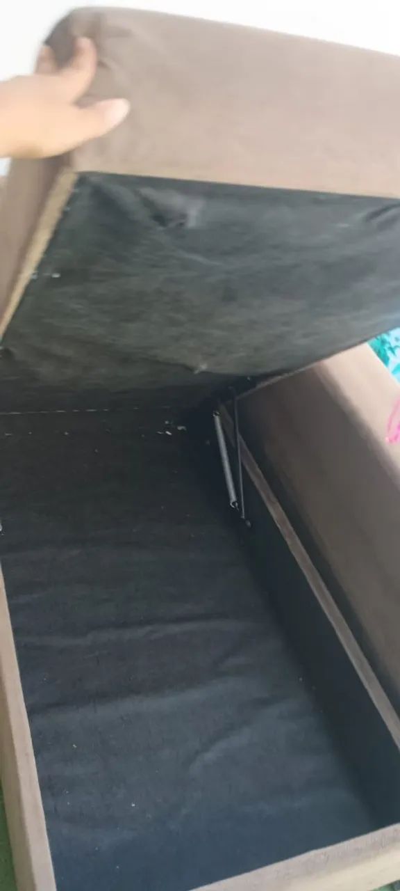 Sofá retrátil com baú  - Foto 4