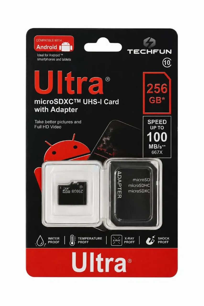 Cartão Micro SD 256GB Classe 10 Ultra 