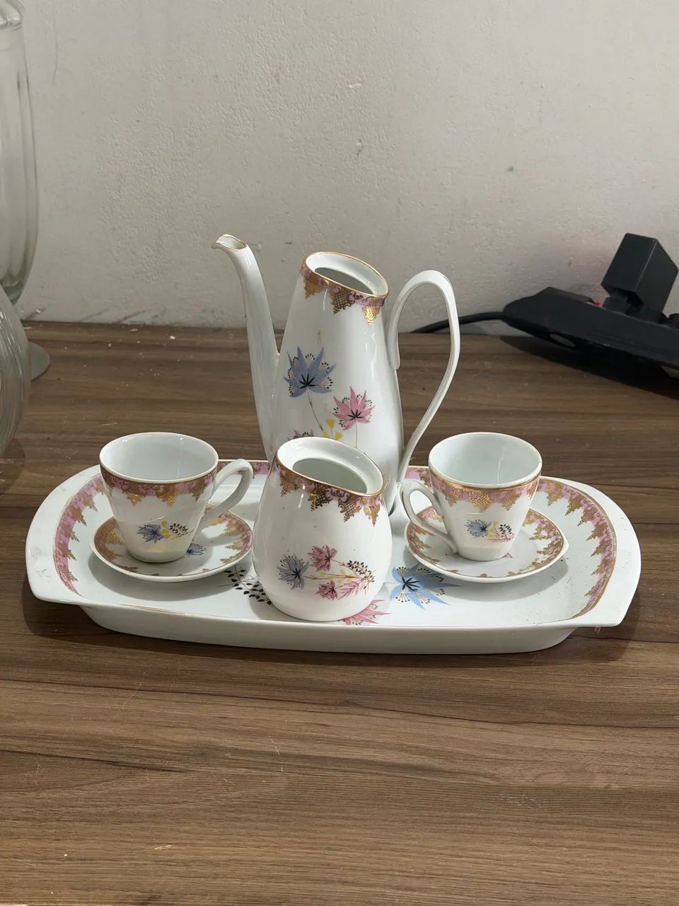 Kit 04 peças louça antiquario 
