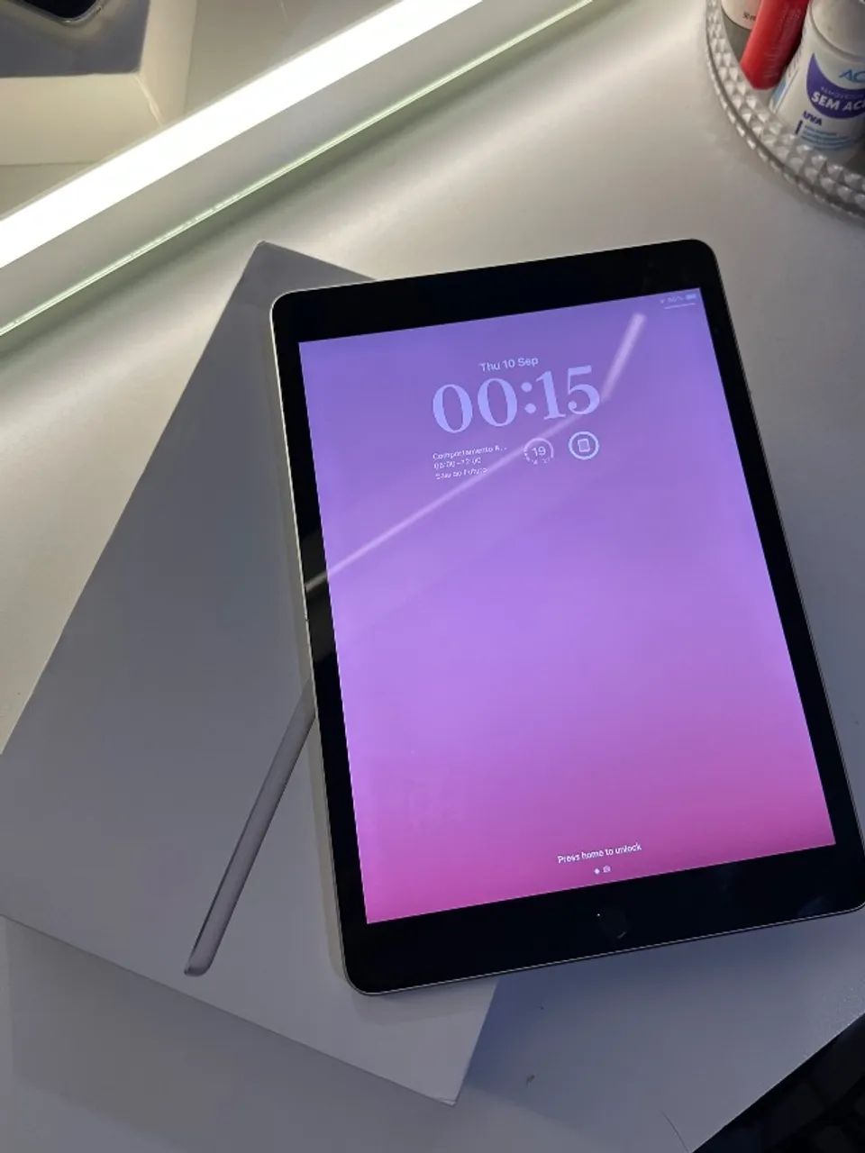 iPad 9ª geração 64GB Wi-Fi - Prata - Foto 2
