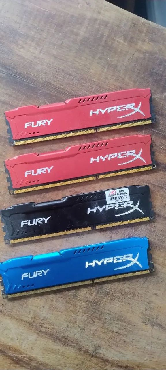 Memoria ram ddr3 hyperx usadas 4x4gb  - Foto 3
