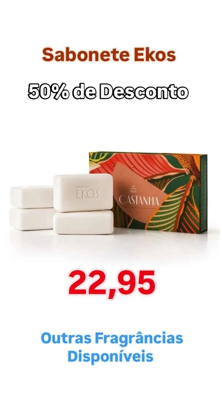 SABONETES NATURA EM OFERTA  - Foto 2