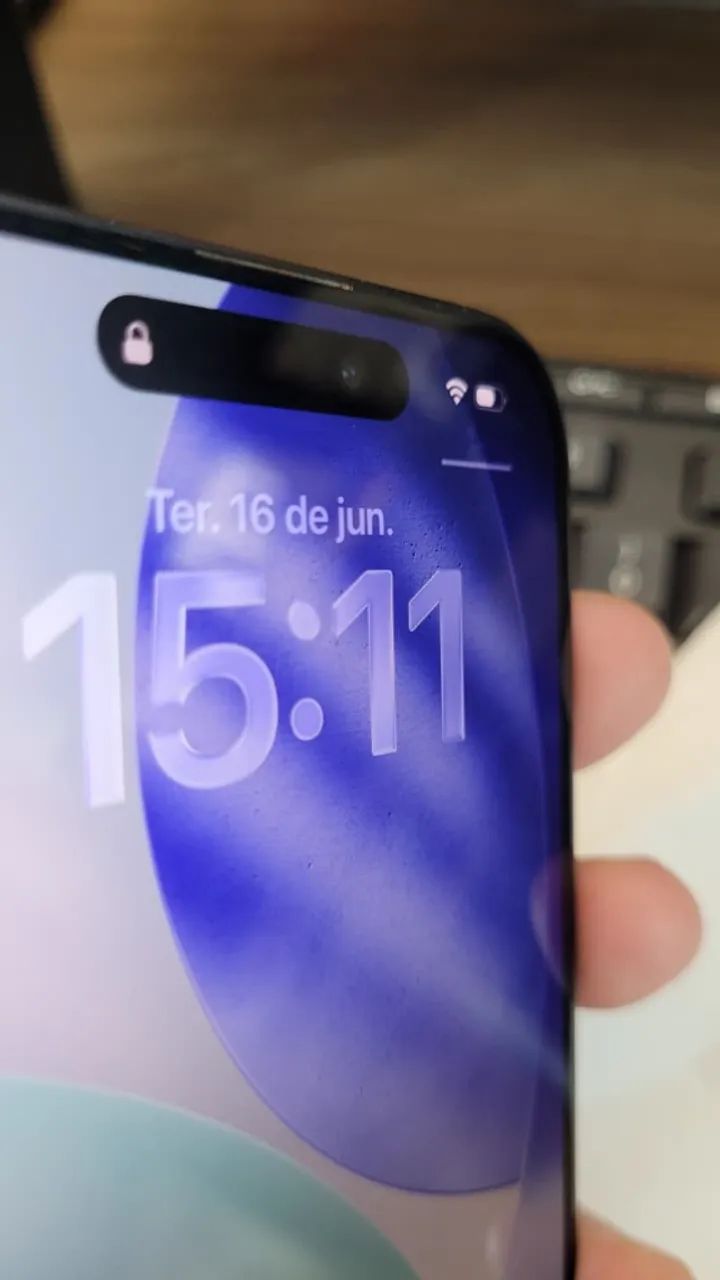 iPhone 15 Pro 256GB Black Titanium - Impecável - Foto 2