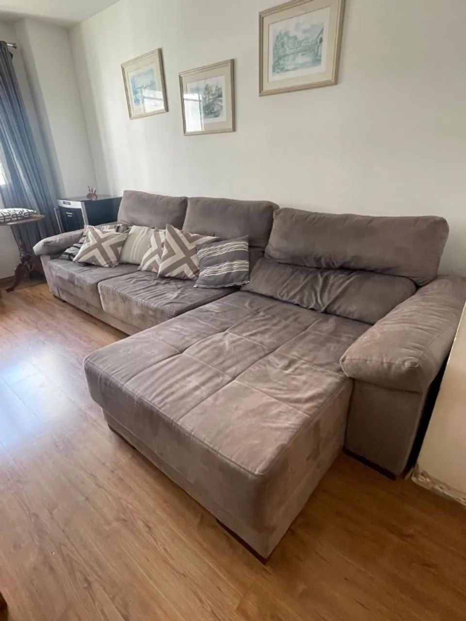 Sofa 3 lugares retratil