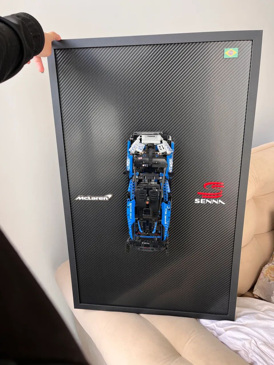 吏 Quadro Lego McLaren - Jogos de Vídeo Game - Loteamento Dinorá Rosa