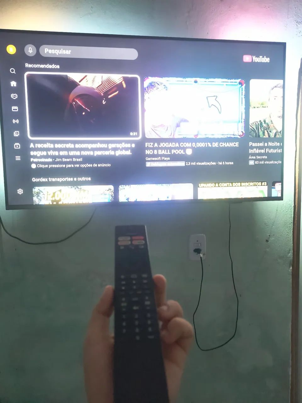 Smart Tv Philips 50 Polegadas - Foto 4