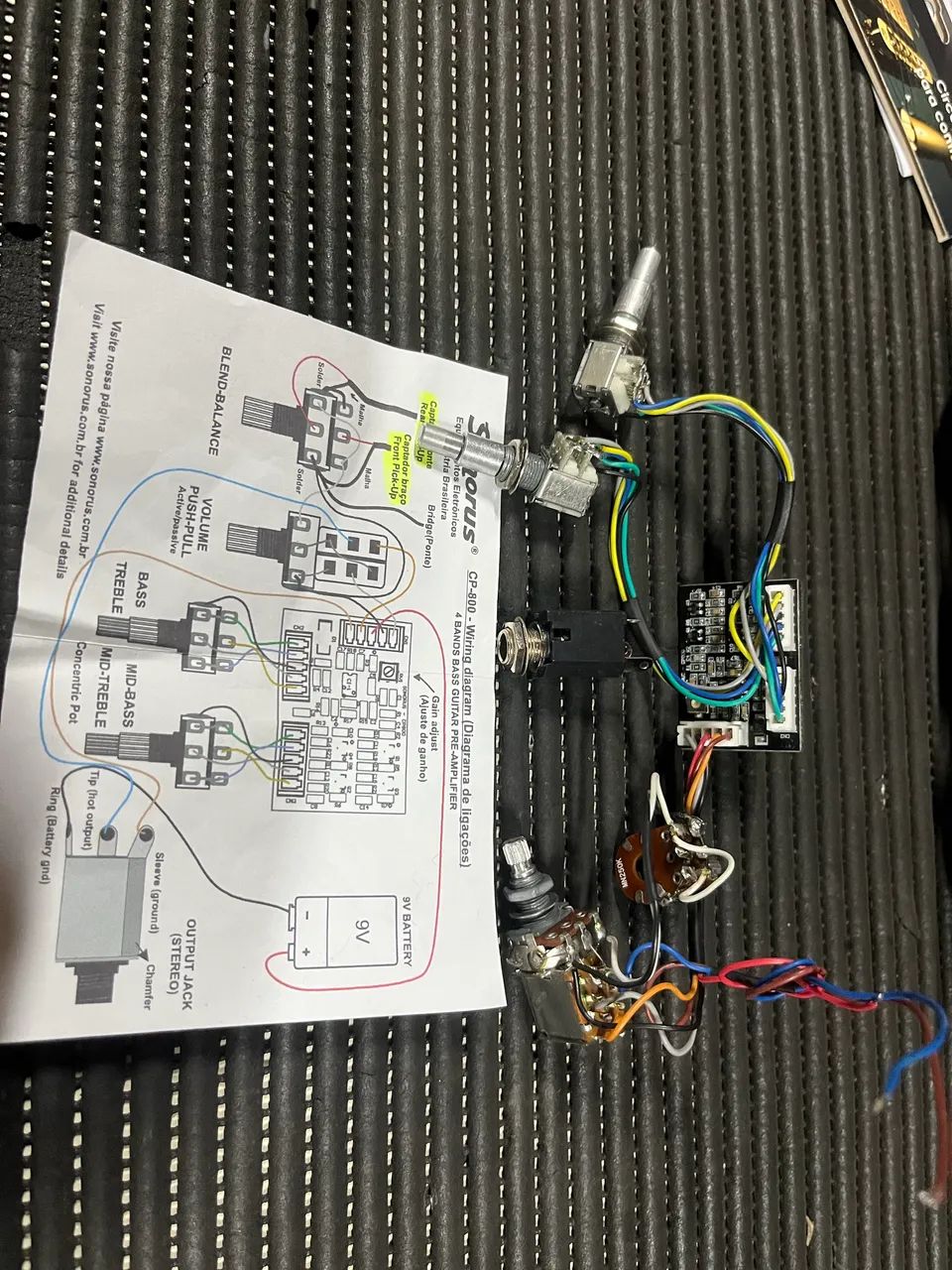 Circuito Sonorus CP800 - Foto 2