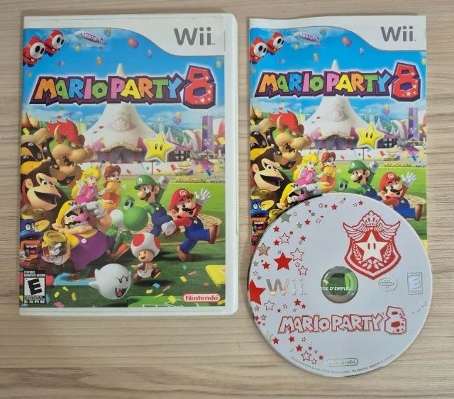 Jogo Mario Party 8 Original para Nintendo Wii