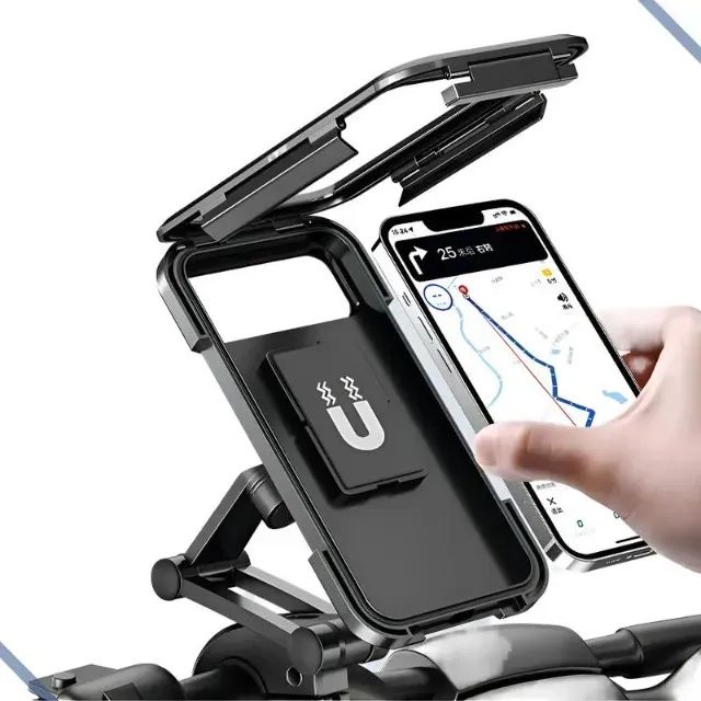 Suporte Para Celular Moto/bike Prova De Chuva
