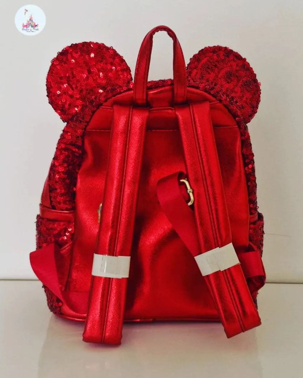 Mochila Loungefly Backpack Minnie Mouse Disney Parks - Foto 2