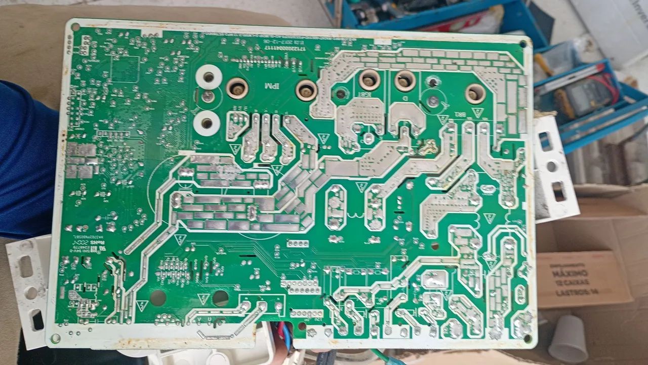 Placa eletrônica da condensadora Springer Midea 12000 BTUs - Foto 2