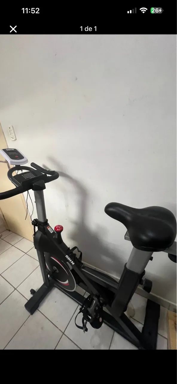 Bicicleta ergométrica Odin 