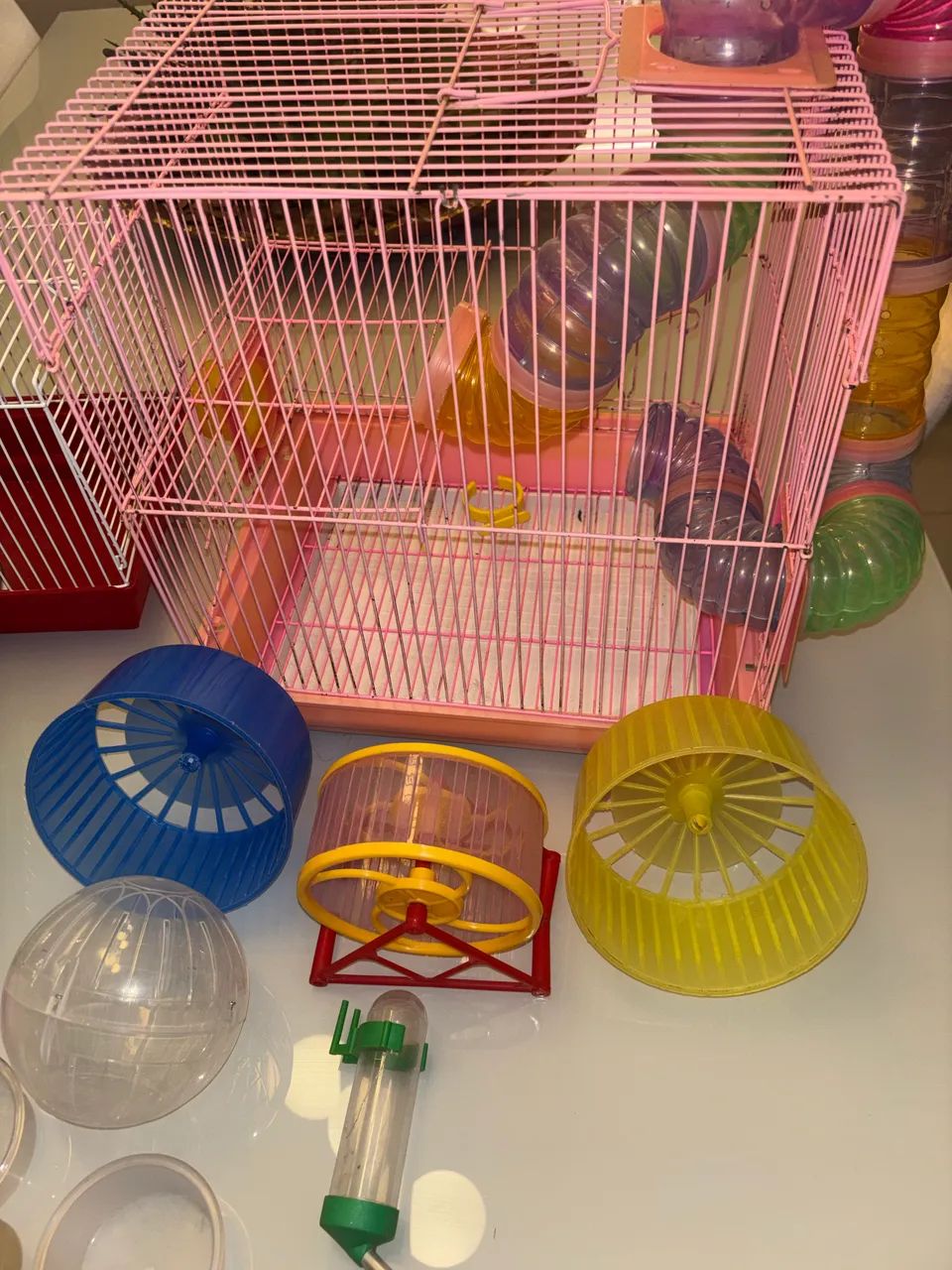 Casa Hamster 2 andares + 2 casas pequenas (+ acessorios) - Foto 3