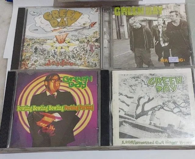 05 Cds do Green Day, combo R$ 150,00 ou solicite preço individual