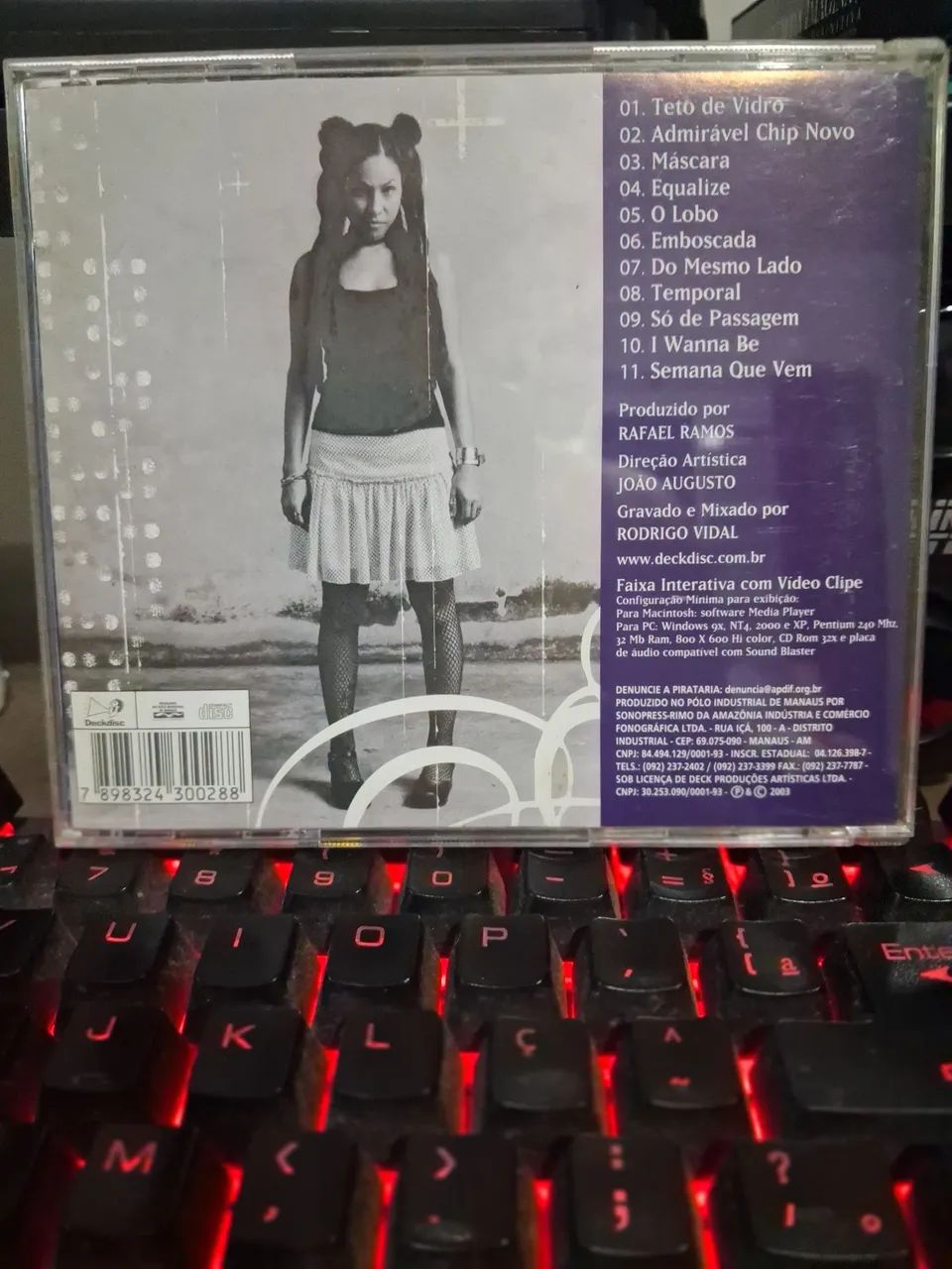 CD Pitty Admirável Chip Novo - Foto 2