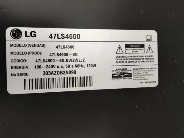 Tv LG LED 47 polegadas semi nova - Foto 3