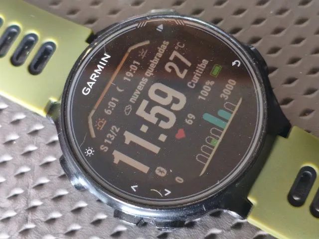 Garmin Forerunner 735xt com 2 pulseiras - Foto 2