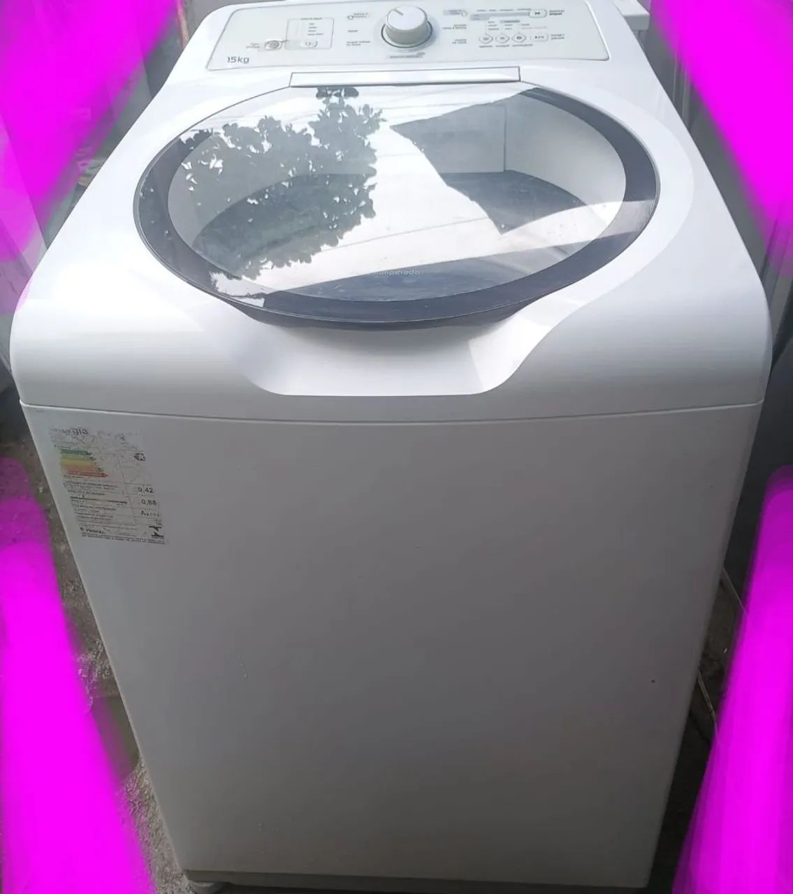 Máquina de lavar Brastemp 15 kg.