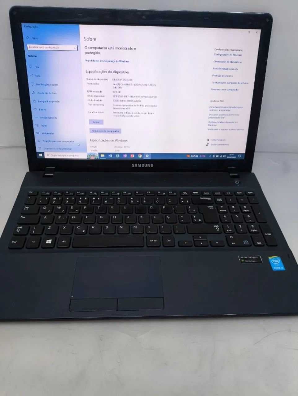 Notebook Samsung NP270 i5-4210U , 8 GB , SSD 240 GB. - Foto 3