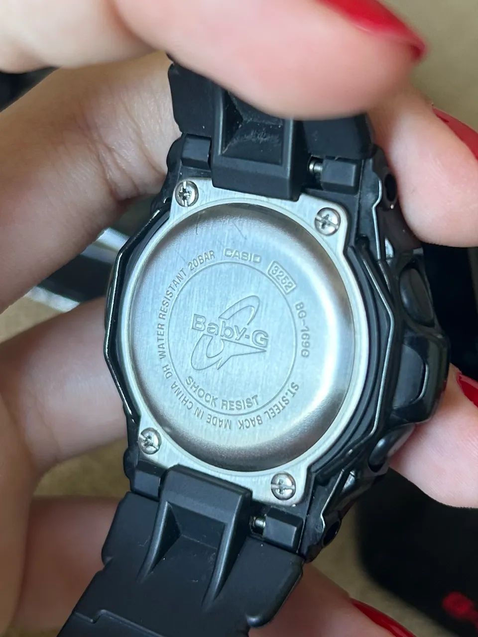 Relógio Casio Baby-G BG-169R Original Preto 200m Prova d?água