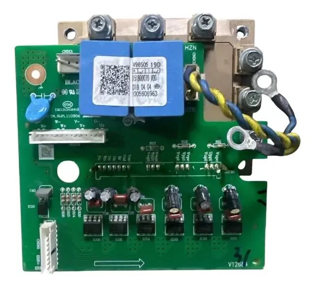 Placa Compressor Haier V98505 19d 0151800070 Ar Condicionado