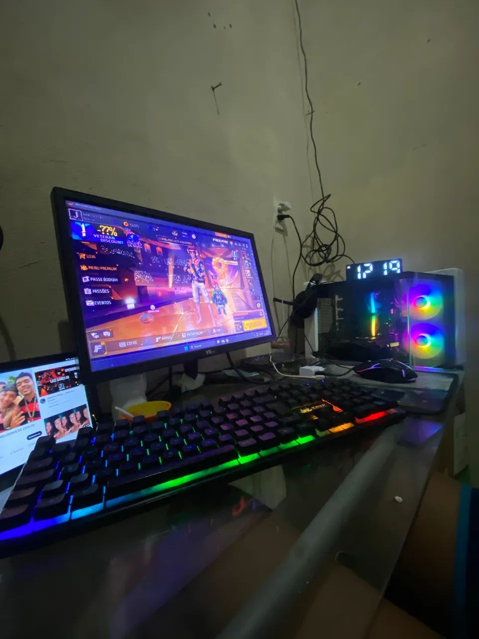 Pc gamer com placa de vídeo ?