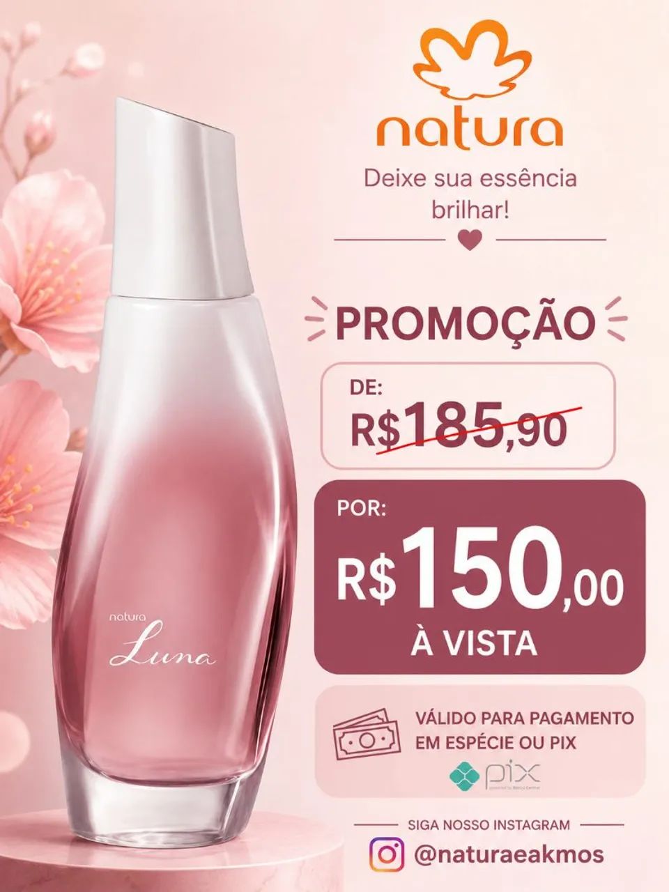 Perfumes na promoção