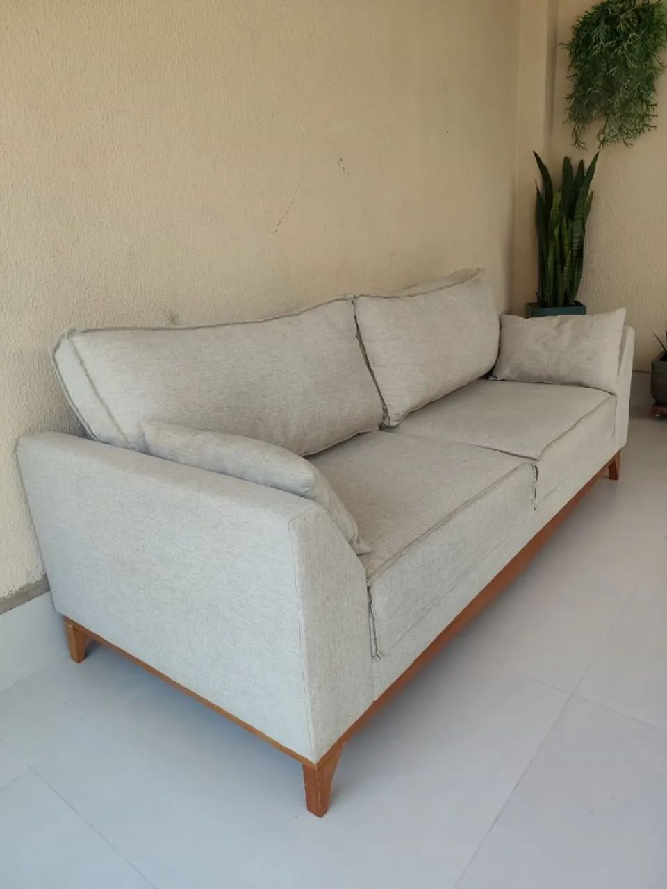 SOFÁ 03 LUGARES SUPER CONSERVADO - Foto 3